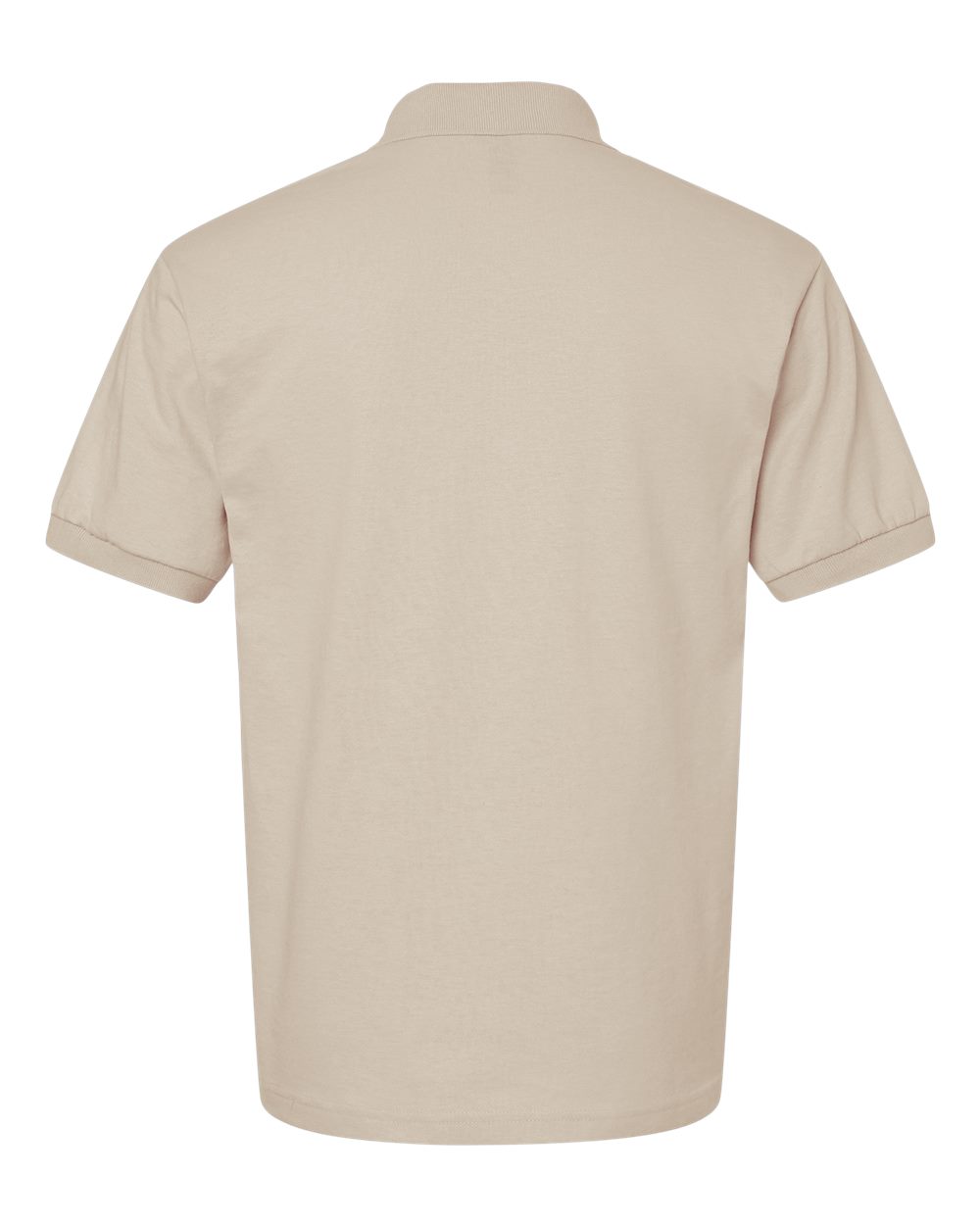 Men's DryBlend® Jersey Polo - Back - B11060733 - Sand