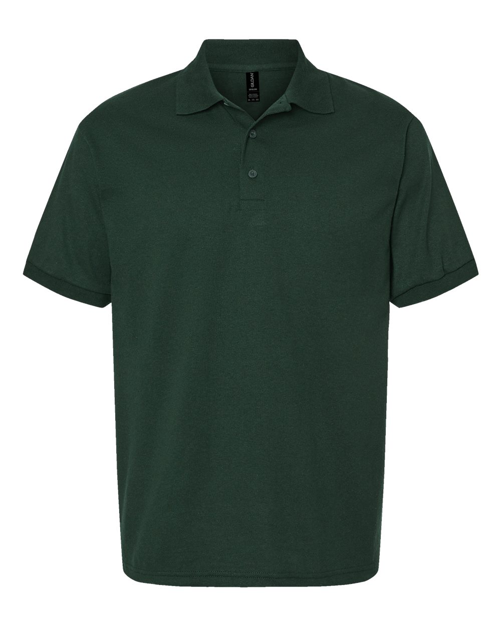 Men's DryBlend® Jersey Polo - Front - B11060543 - Forest Green
