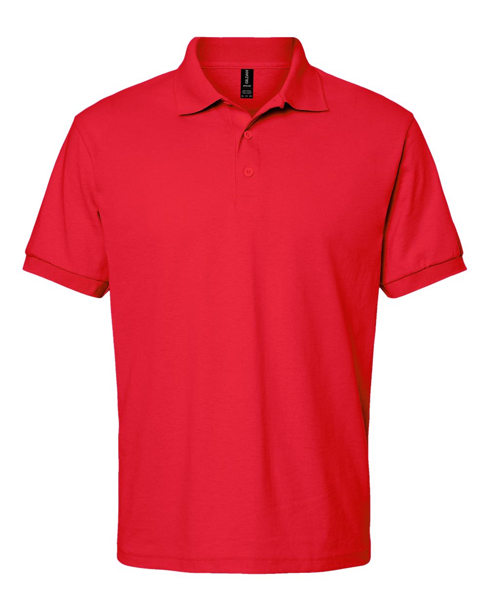 Men's DryBlend® Jersey Polo - Front - B11060703 - Red