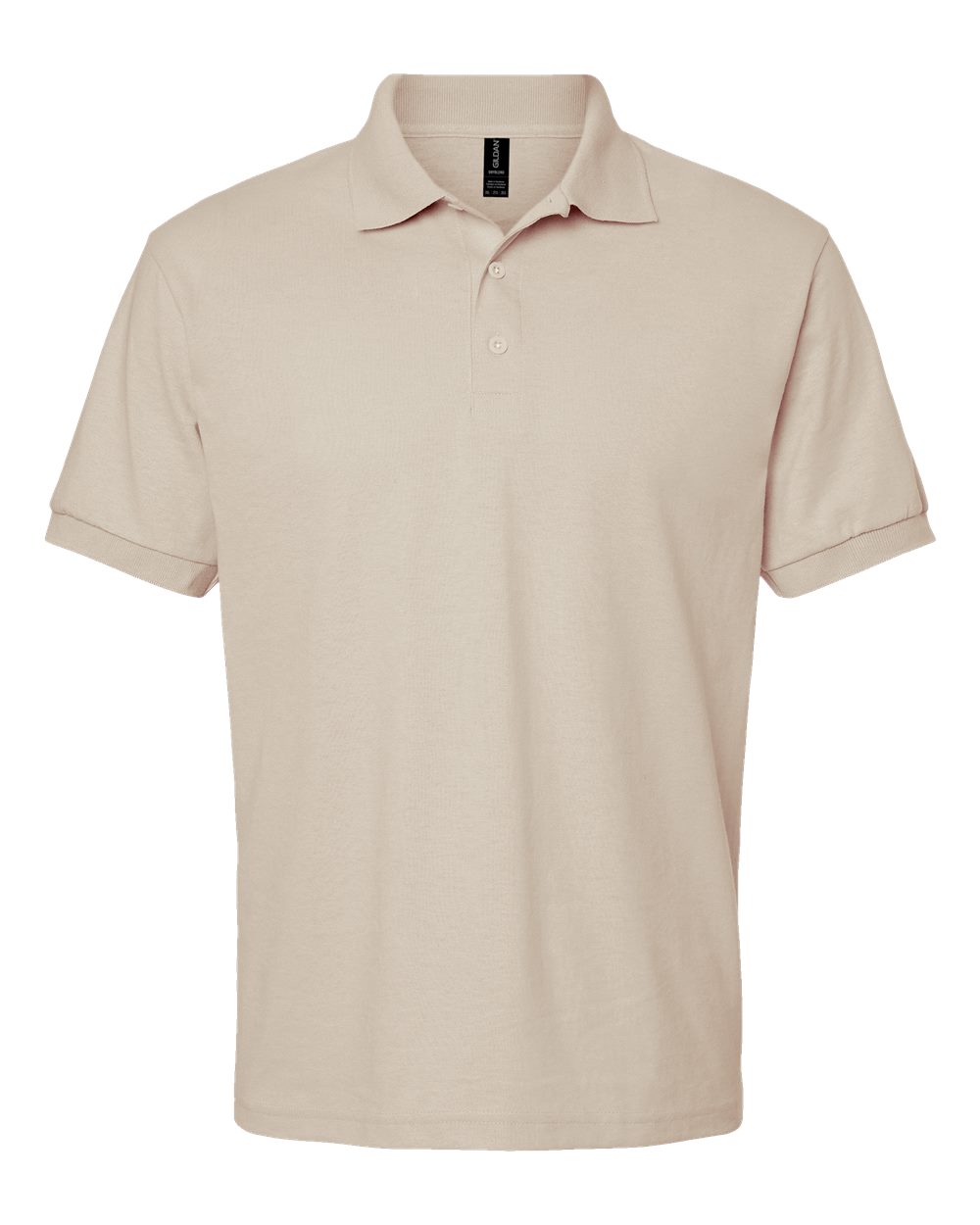 Men's DryBlend® Jersey Polo - Front - B11060733 - Sand
