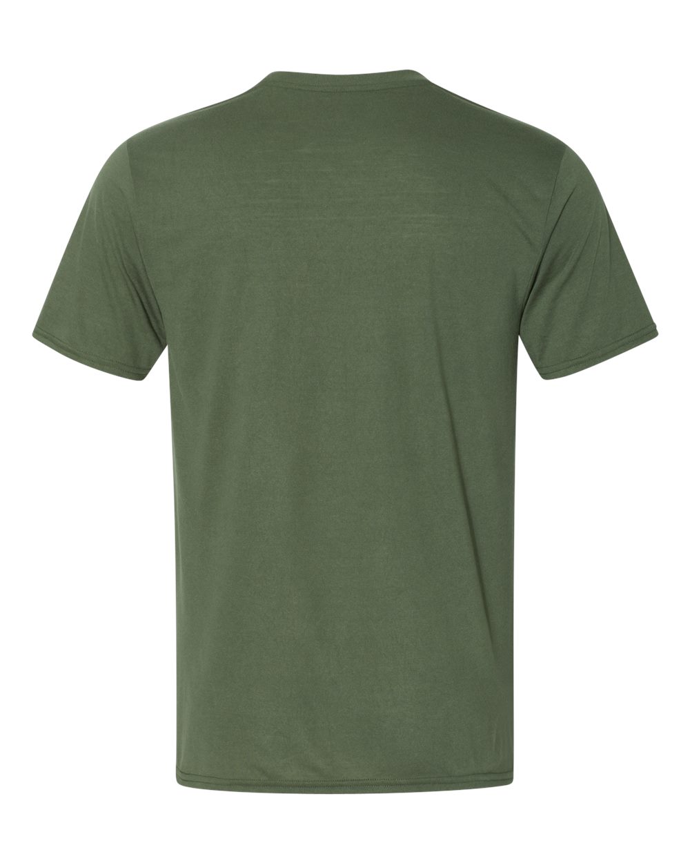 Unisex Performance® T-Shirt - Back - B09260063 - Military Green