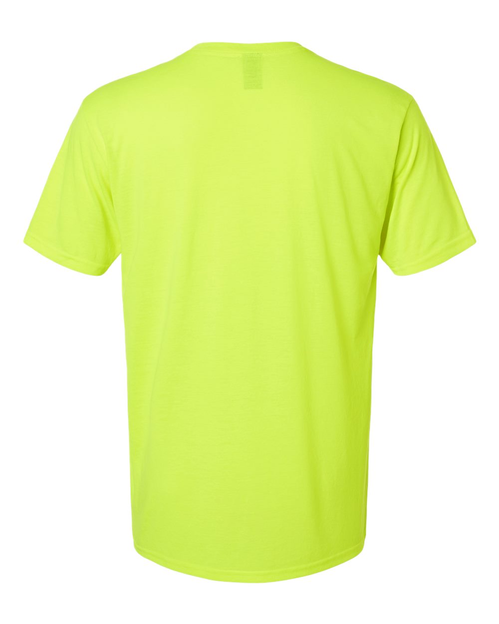 Unisex Performance® T-Shirt - Back - B09260163 - Safety Green