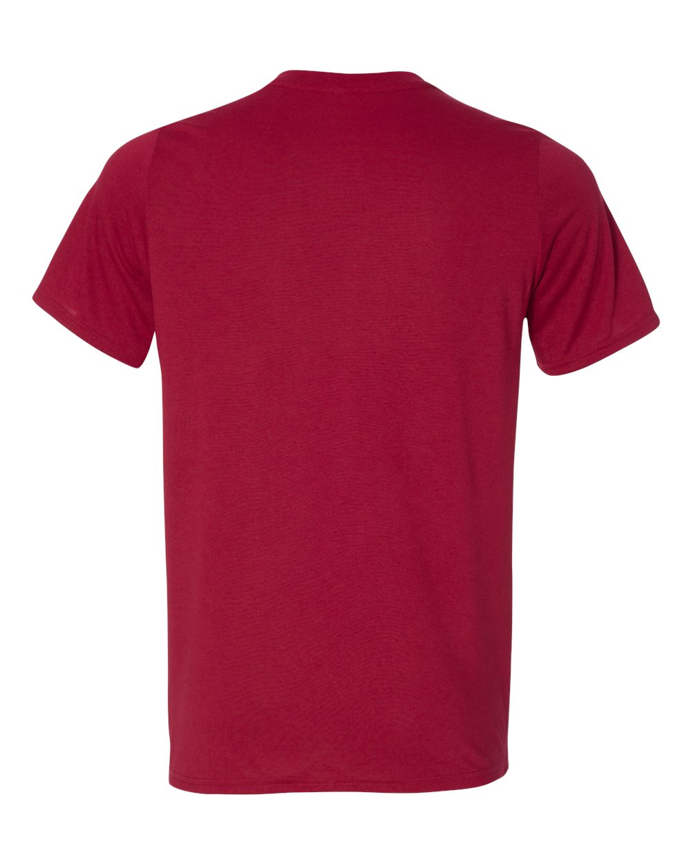 Unisex Performance® T-Shirt - Back - B09260523 - Cardinal Red