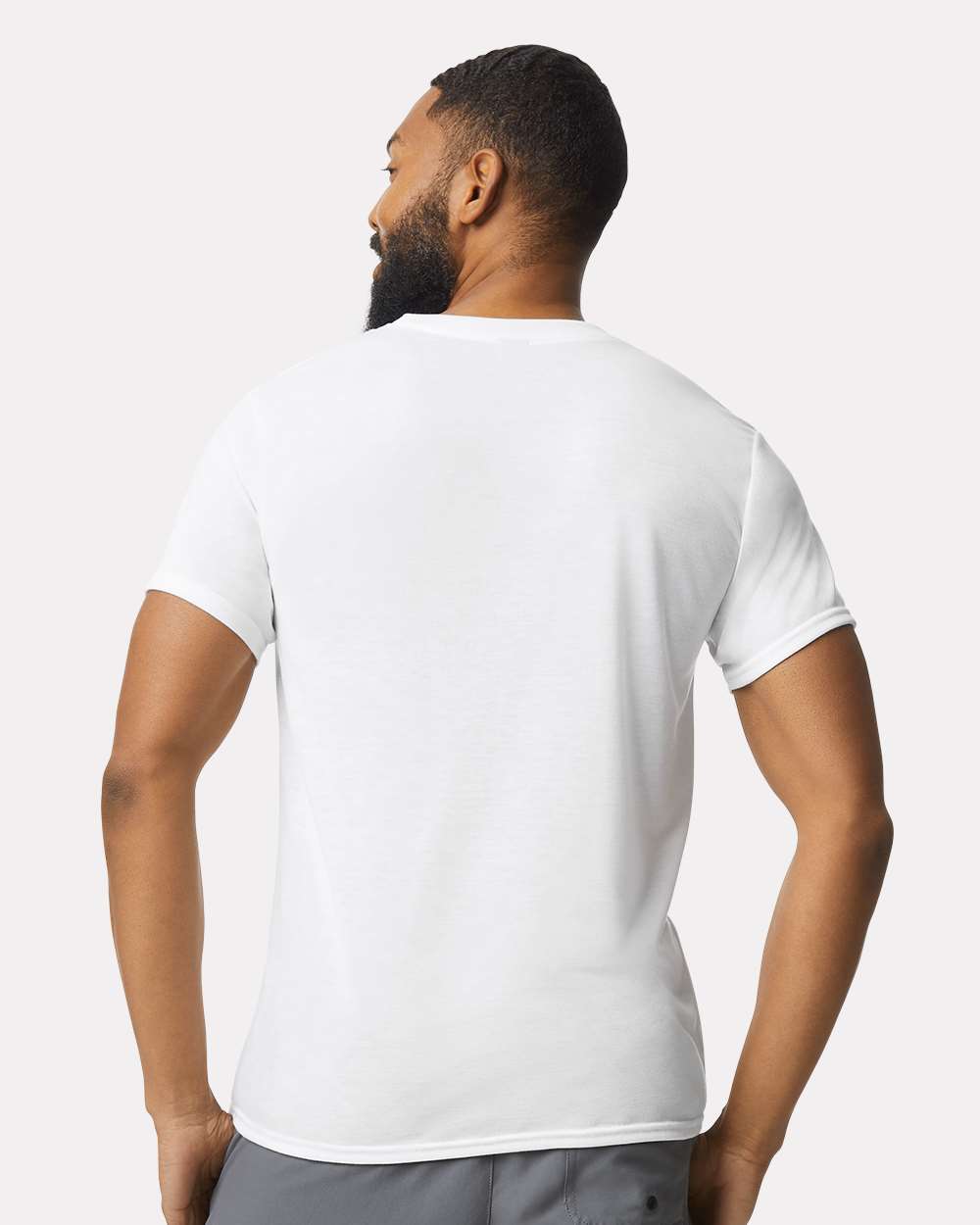 Unisex Performance® T-Shirt - OnModelBack - B09260003 - White
