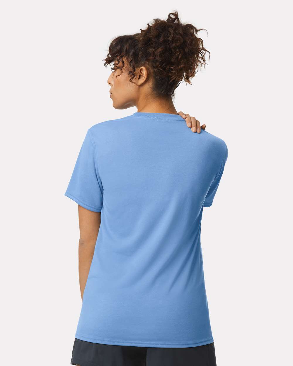 Unisex Performance® T-Shirt - OnModelBack - B09260263 - Carolina Blue