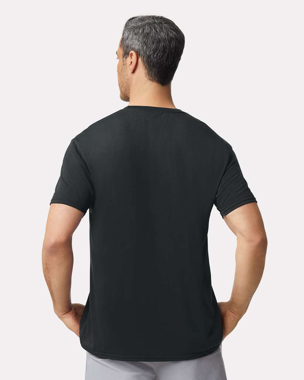 Unisex Performance® T-Shirt - OnModelBack - B09260503 - Black