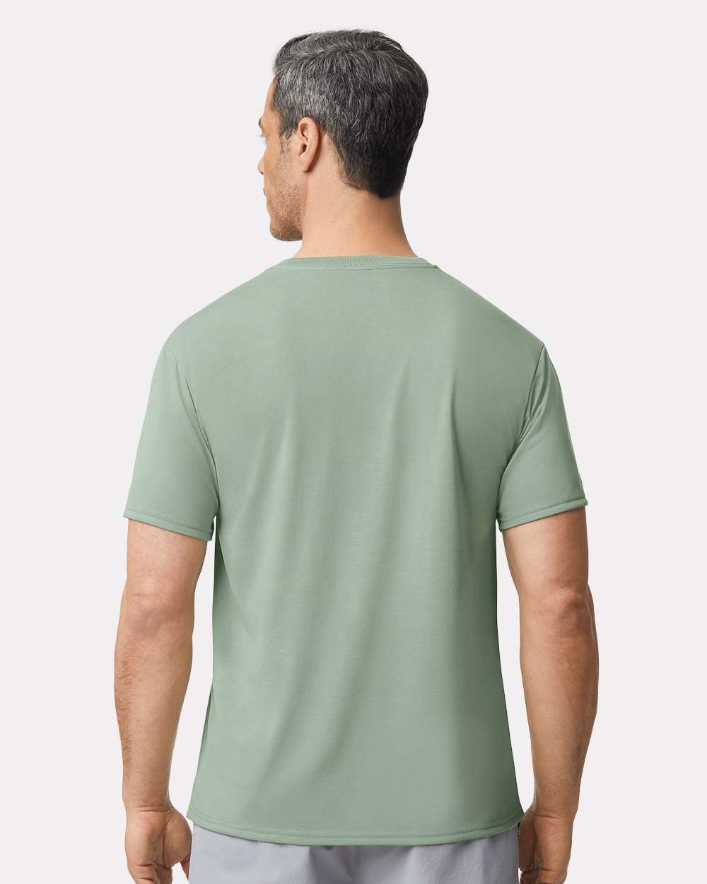 Unisex Performance® T-Shirt - OnModelBack - B09260563 - Sage