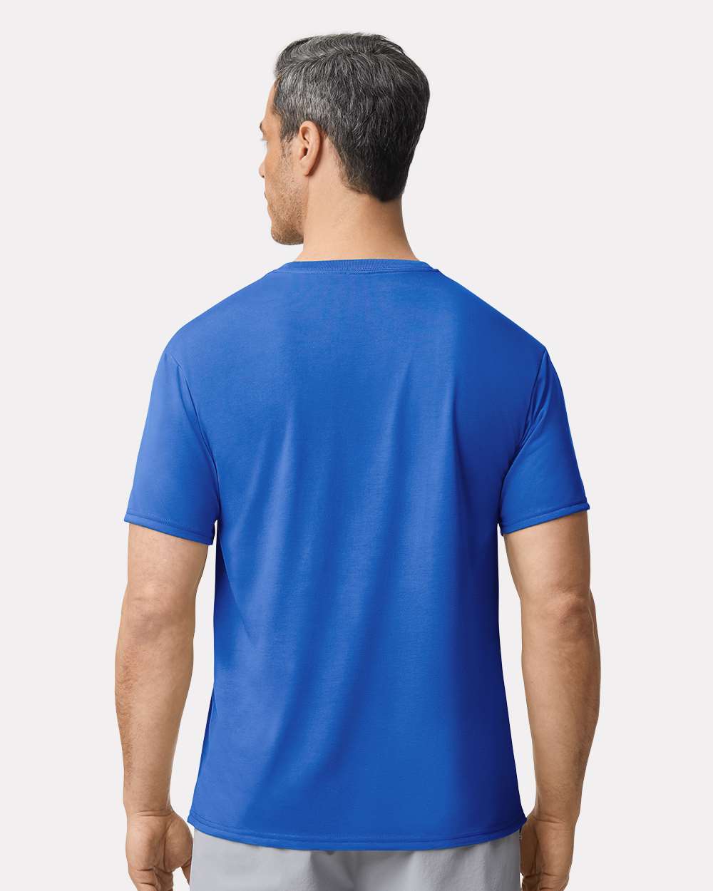 Unisex Performance® T-Shirt - OnModelBack - B09260753 - Royal