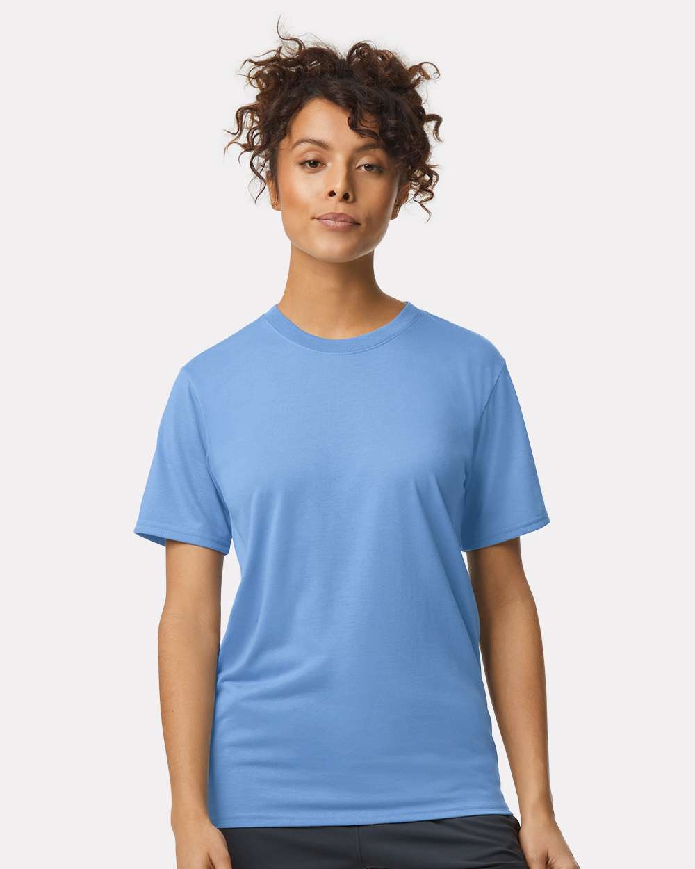 Unisex Performance® T-Shirt - OnModelFront - B09260263 - Carolina Blue
