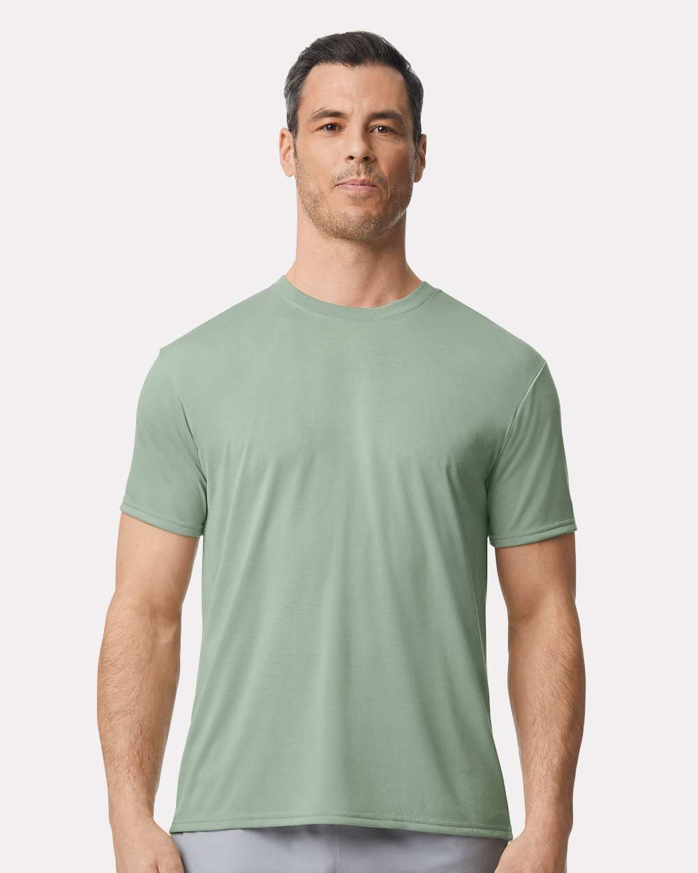 Unisex Performance® T-Shirt - OnModelFront - B09260563 - Sage