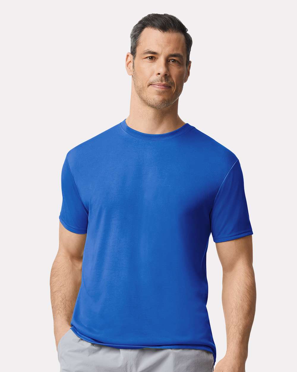 Unisex Performance® T-Shirt - OnModelFront - B09260753 - Royal