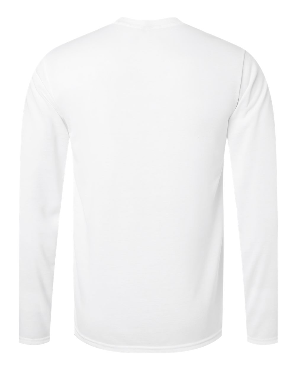 Unisex Performance® Long Sleeve T-Shirt - Back - B85560003 - White