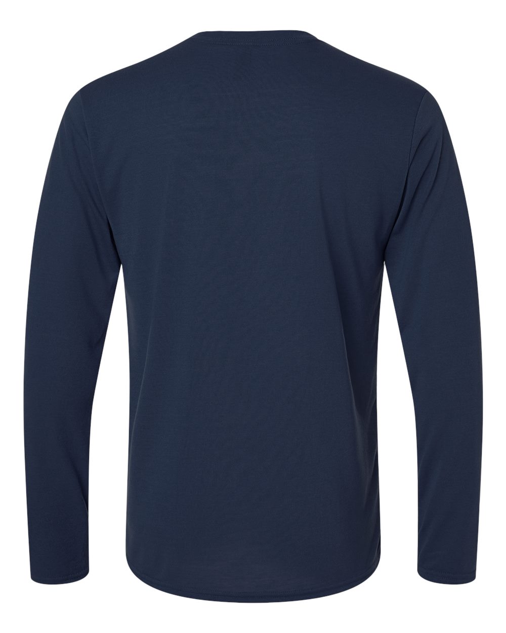Unisex Performance® Long Sleeve T-Shirt - Back - B85560653 - Navy
