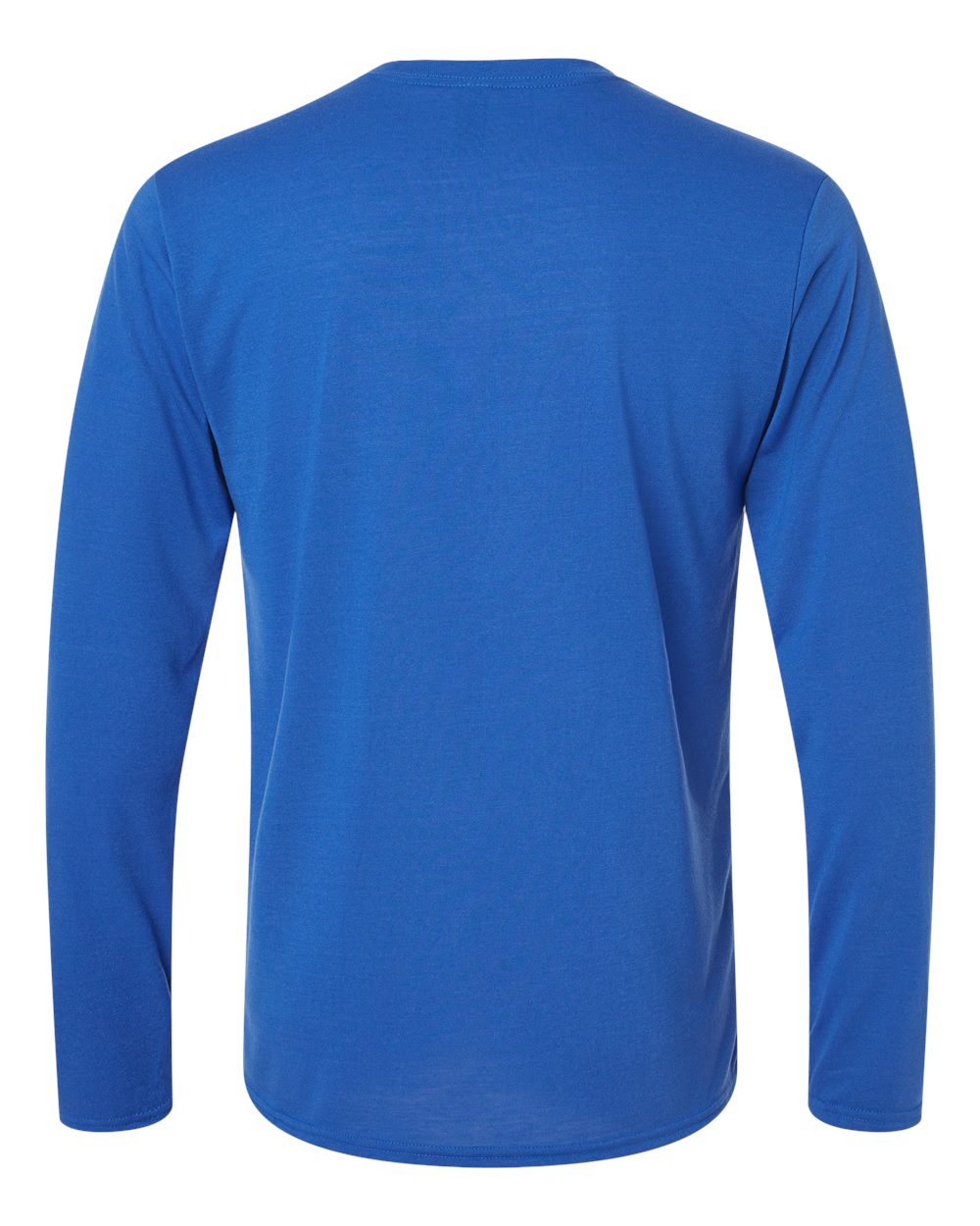 Unisex Performance® Long Sleeve T-Shirt - Back - B85560753 - Royal