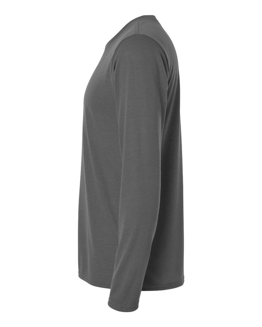 Unisex Performance® Long Sleeve T-Shirt - DirectSide - B85560093 - Charcoal