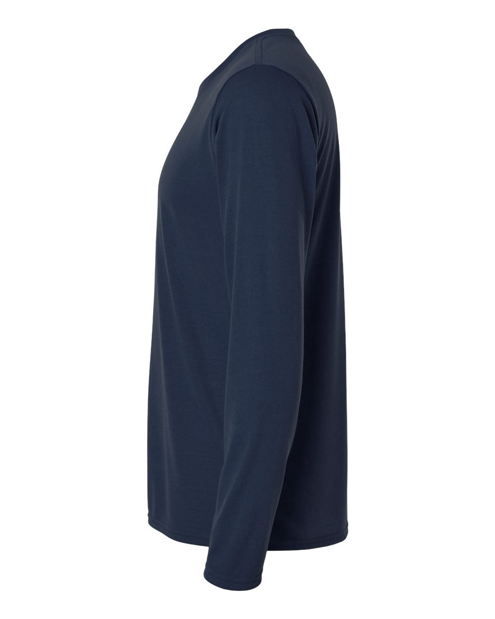 Unisex Performance® Long Sleeve T-Shirt - DirectSide - B85560653 - Navy