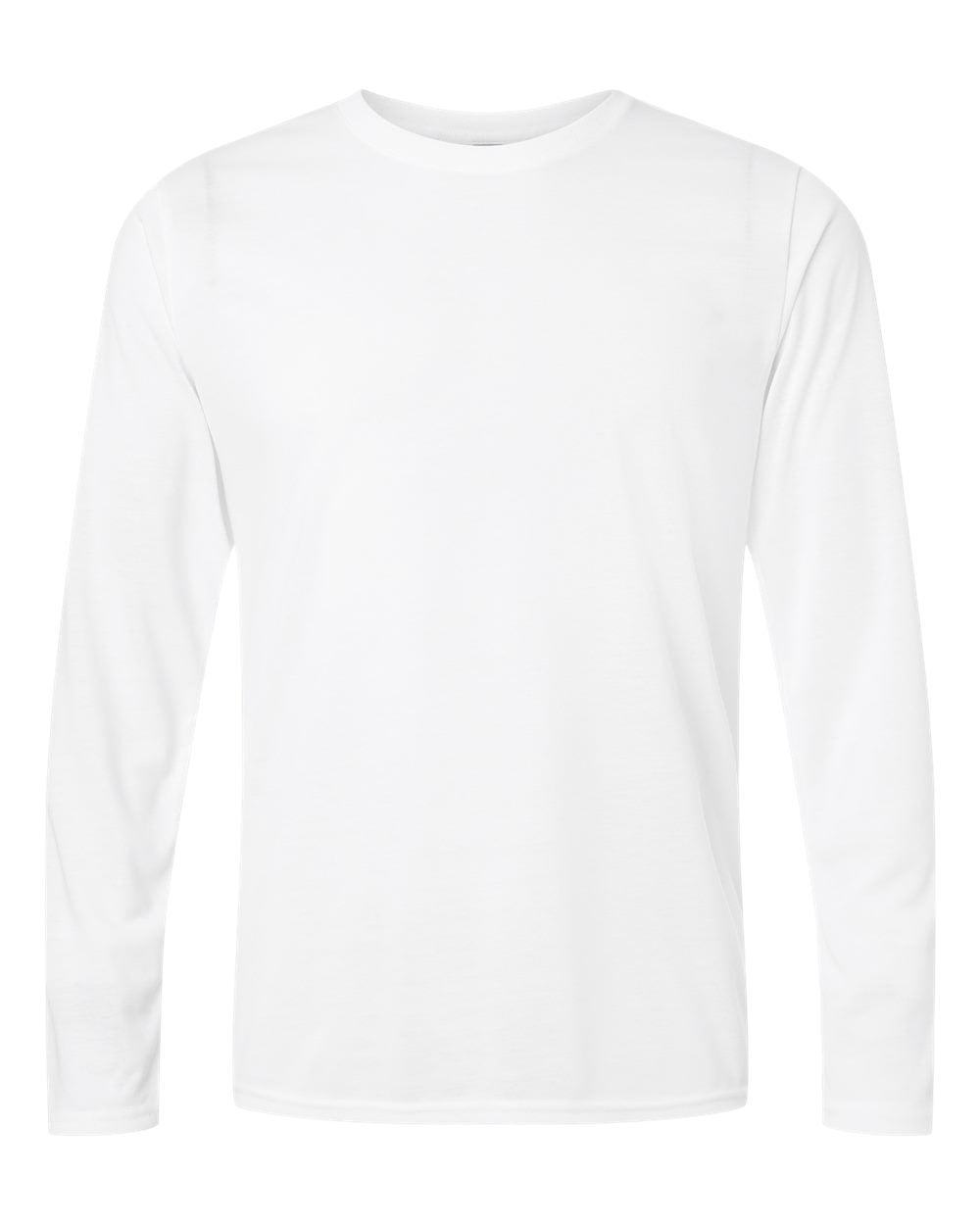 Unisex Performance® Long Sleeve T-Shirt - Front - B85560003 - White