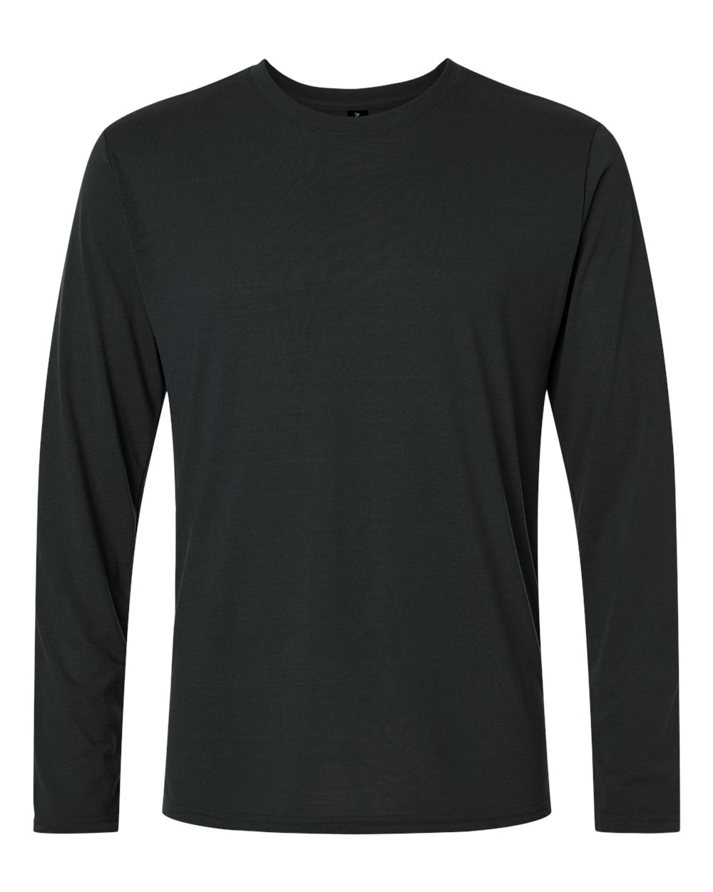 Unisex Performance® Long Sleeve T-Shirt - Front - B85560503 - Black