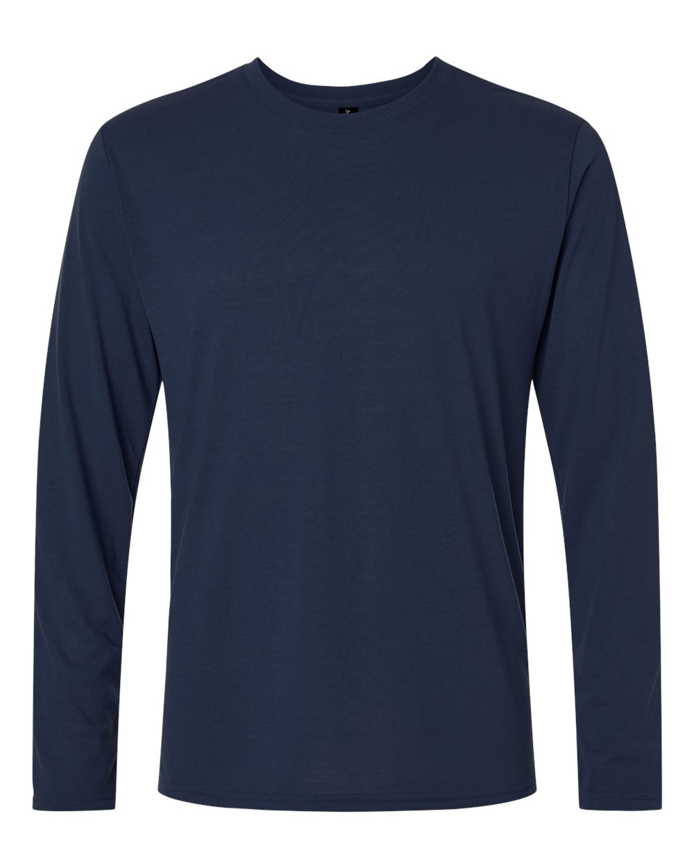 Unisex Performance® Long Sleeve T-Shirt - Front - B85560653 - Navy