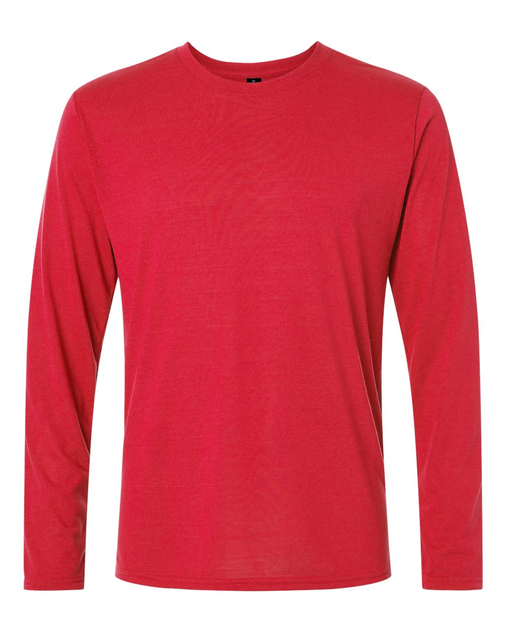Unisex Performance® Long Sleeve T-Shirt - Front - B85560703 - Red