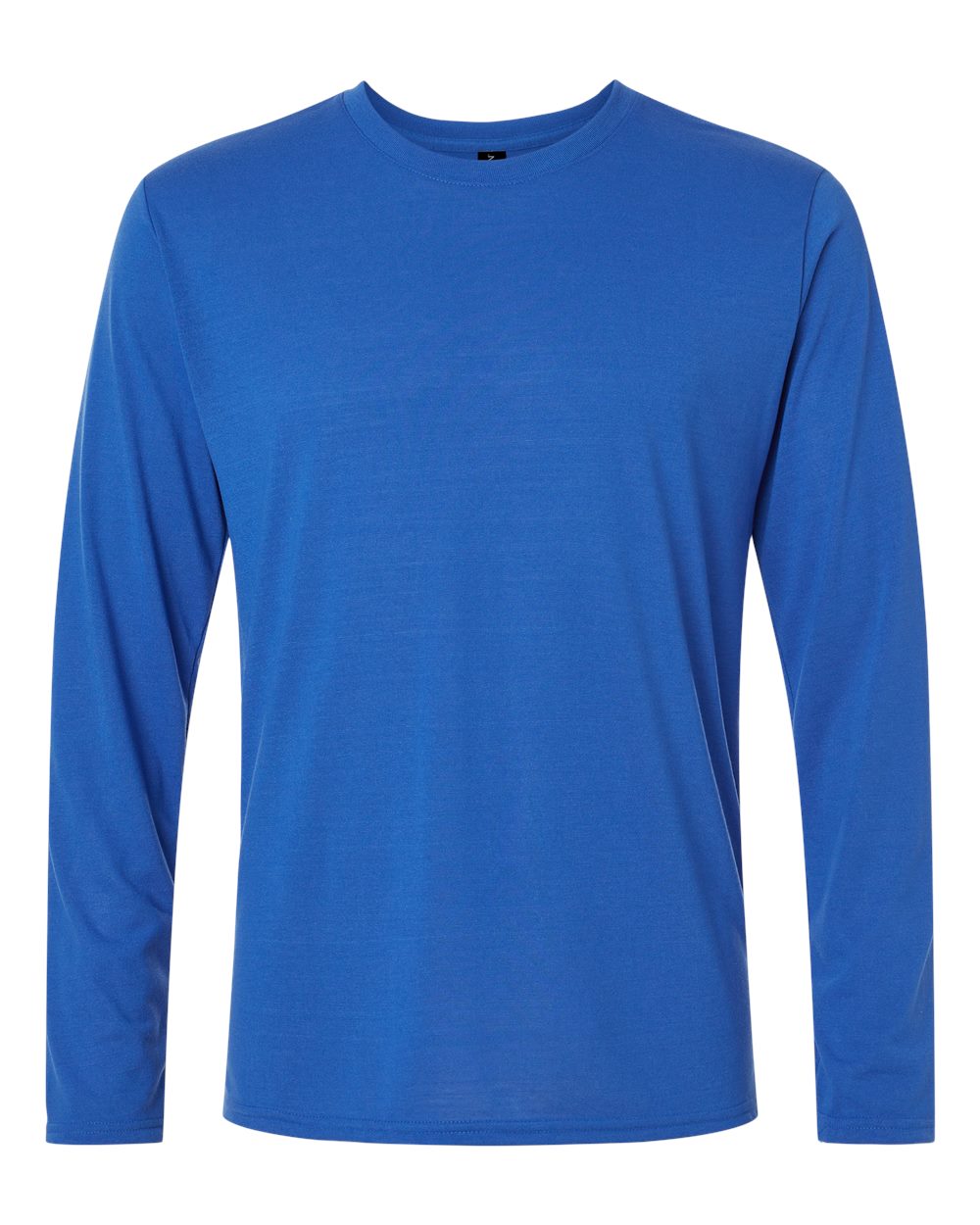 Unisex Performance® Long Sleeve T-Shirt - Front - B85560753 - Royal