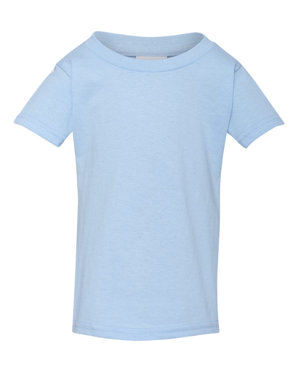 Toddler Heavy Cotton™ T-Shirt - Front - B35560253 - Light Blue