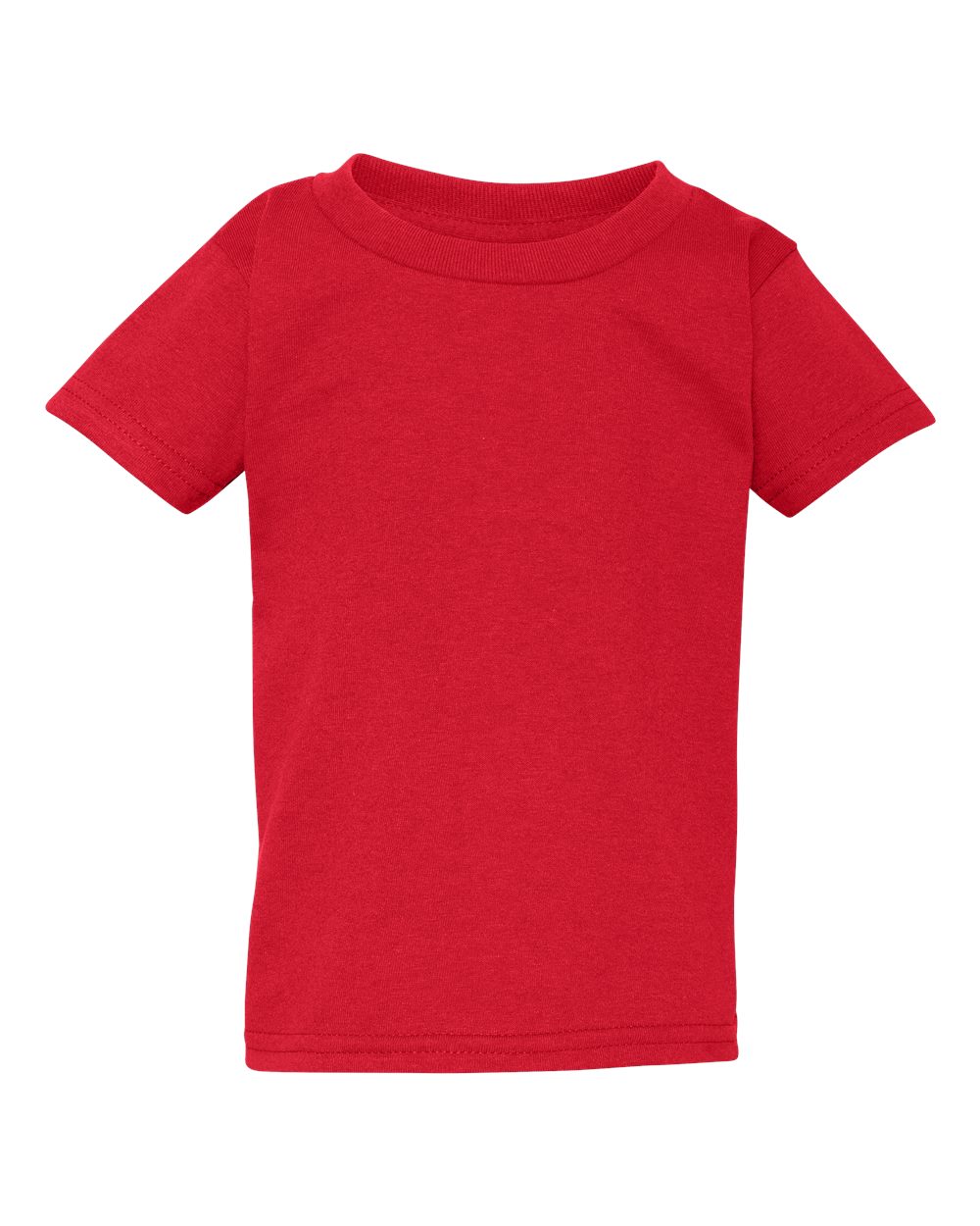 Toddler Heavy Cotton™ T-Shirt - Front - B35560703 - Red
