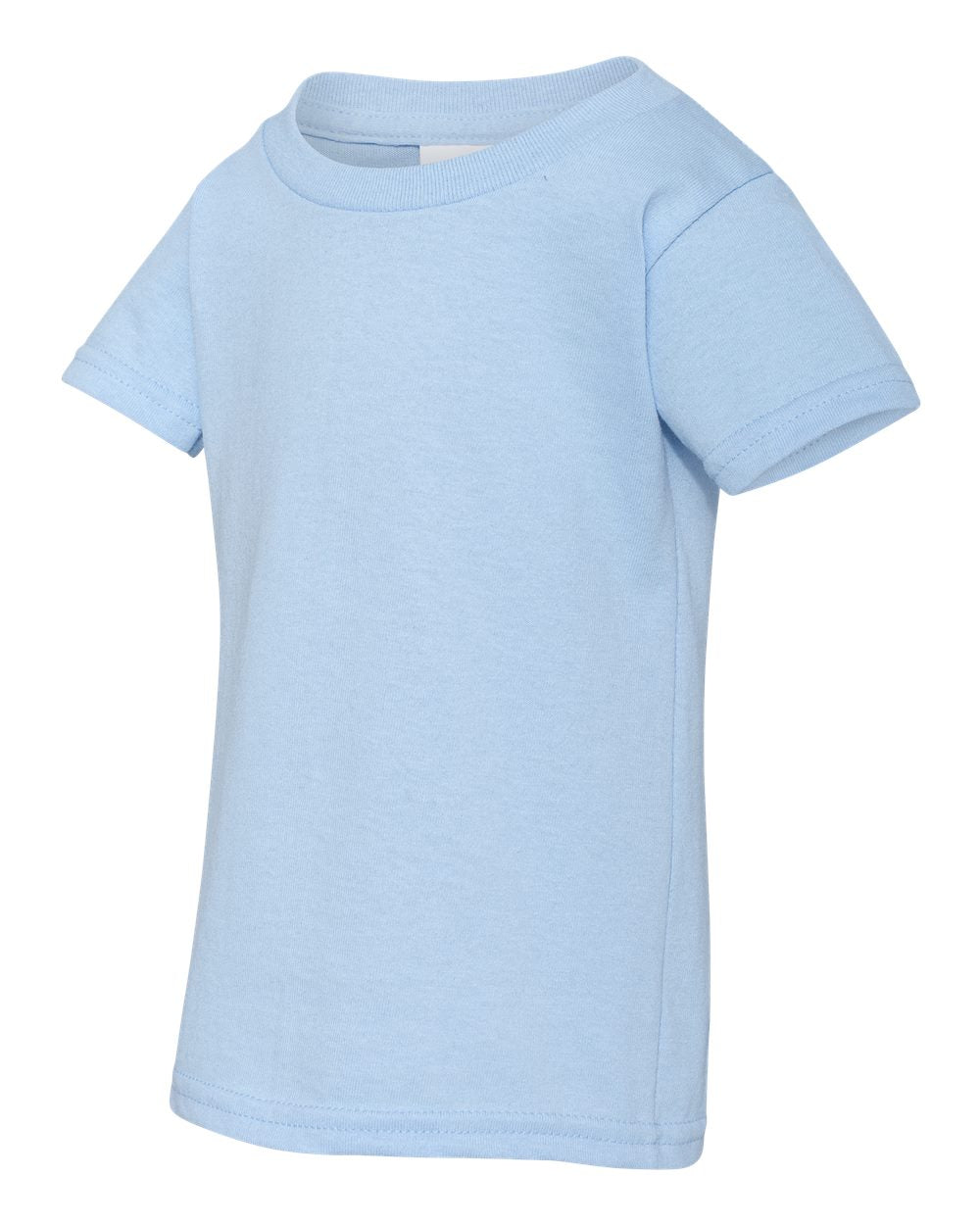 Toddler Heavy Cotton™ T-Shirt - Side - B35560253 - Light Blue