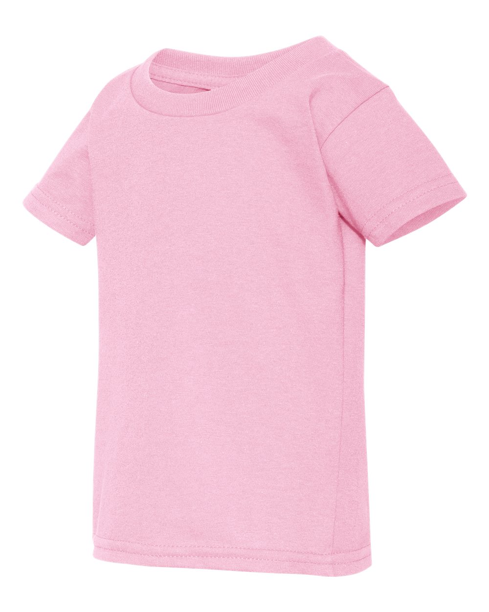 Toddler Heavy Cotton™ T-Shirt - Side - B35560313 - Light Pink