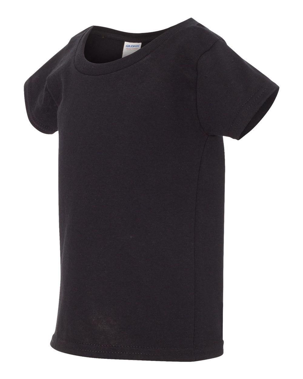 Toddler Heavy Cotton™ T-Shirt - Side - B35560503 - Black