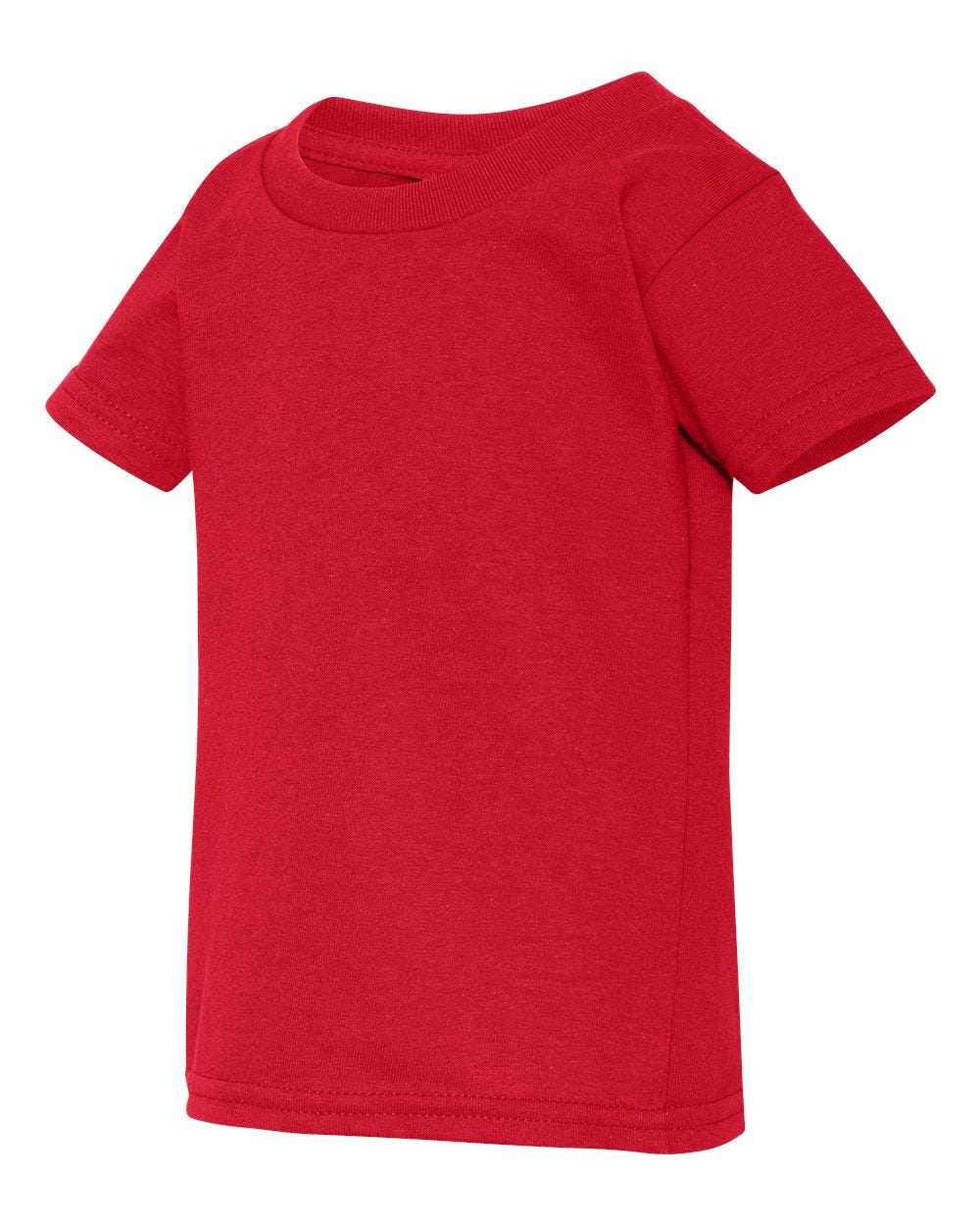 Toddler Heavy Cotton™ T-Shirt - Side - B35560703 - Red