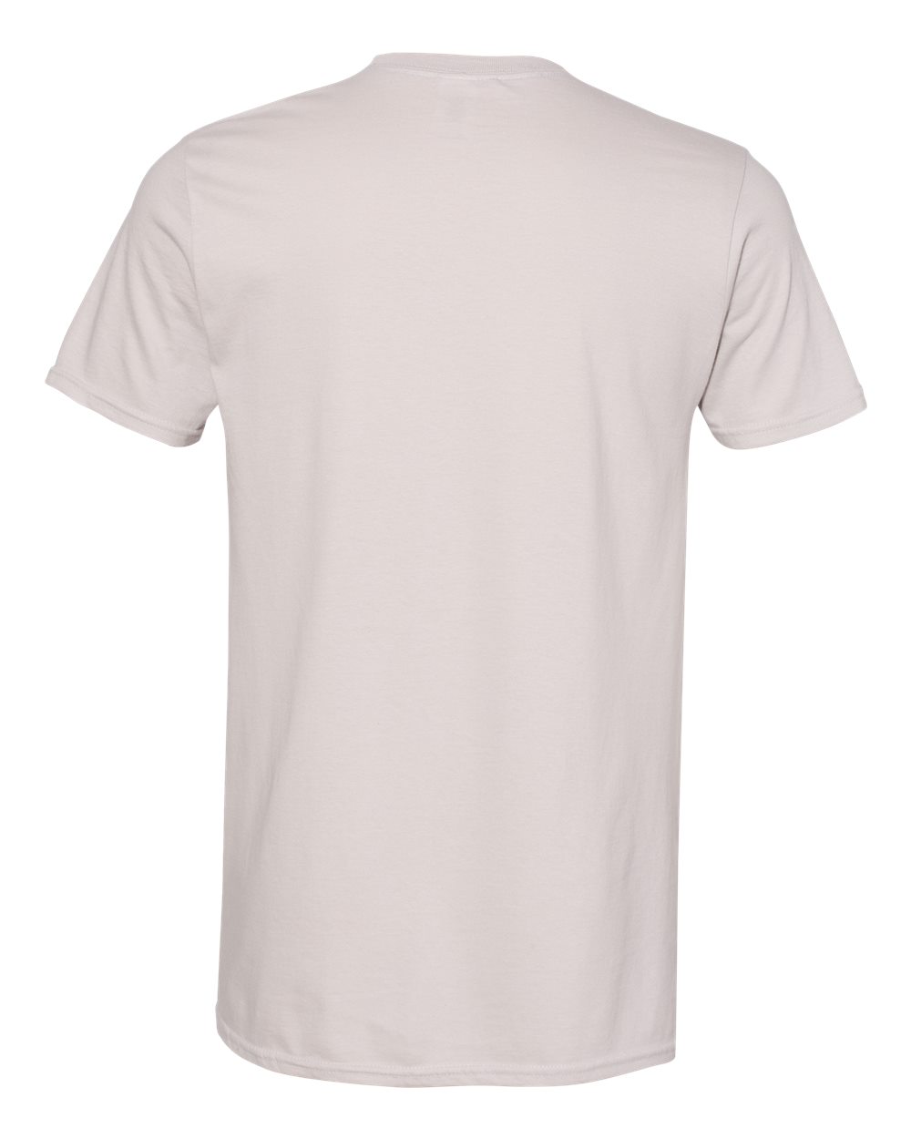 Men's Softstyle® T-Shirt - Back - B00660133 - Ice Grey