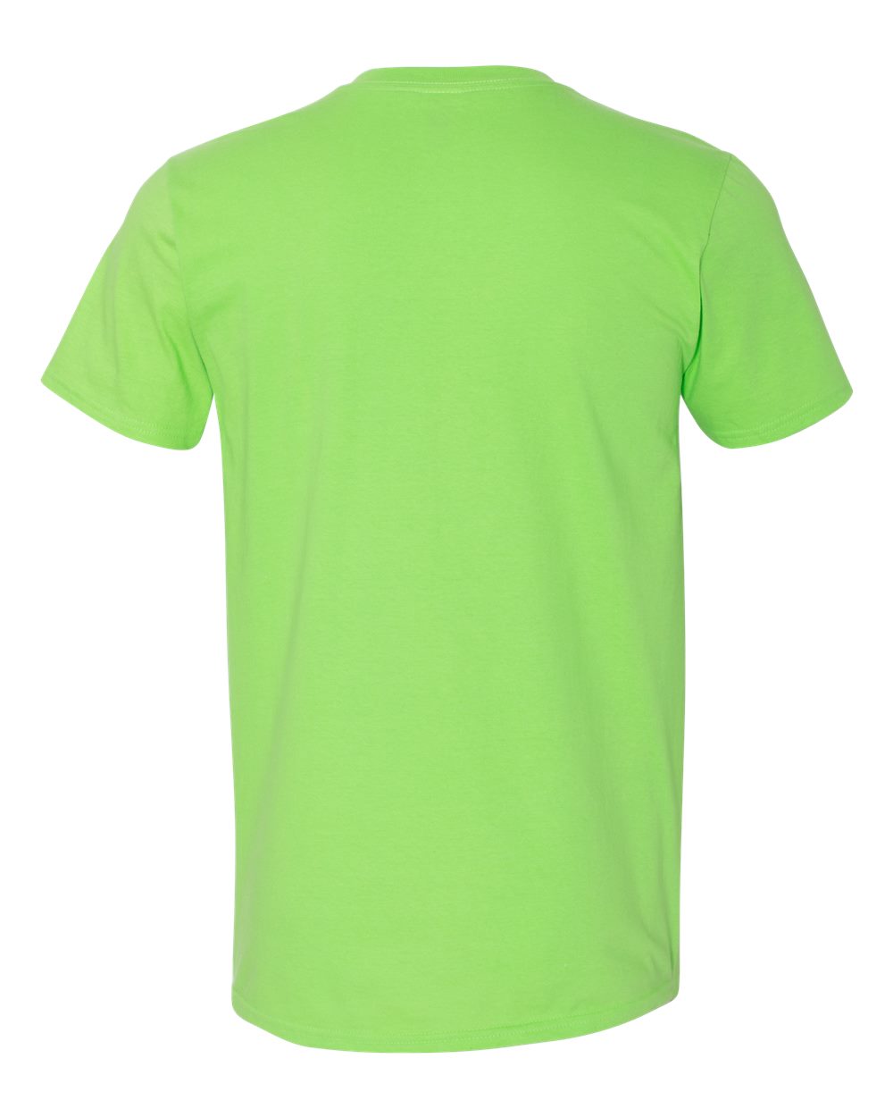 Men's Softstyle® T-Shirt - Back - B00660183 - Lime