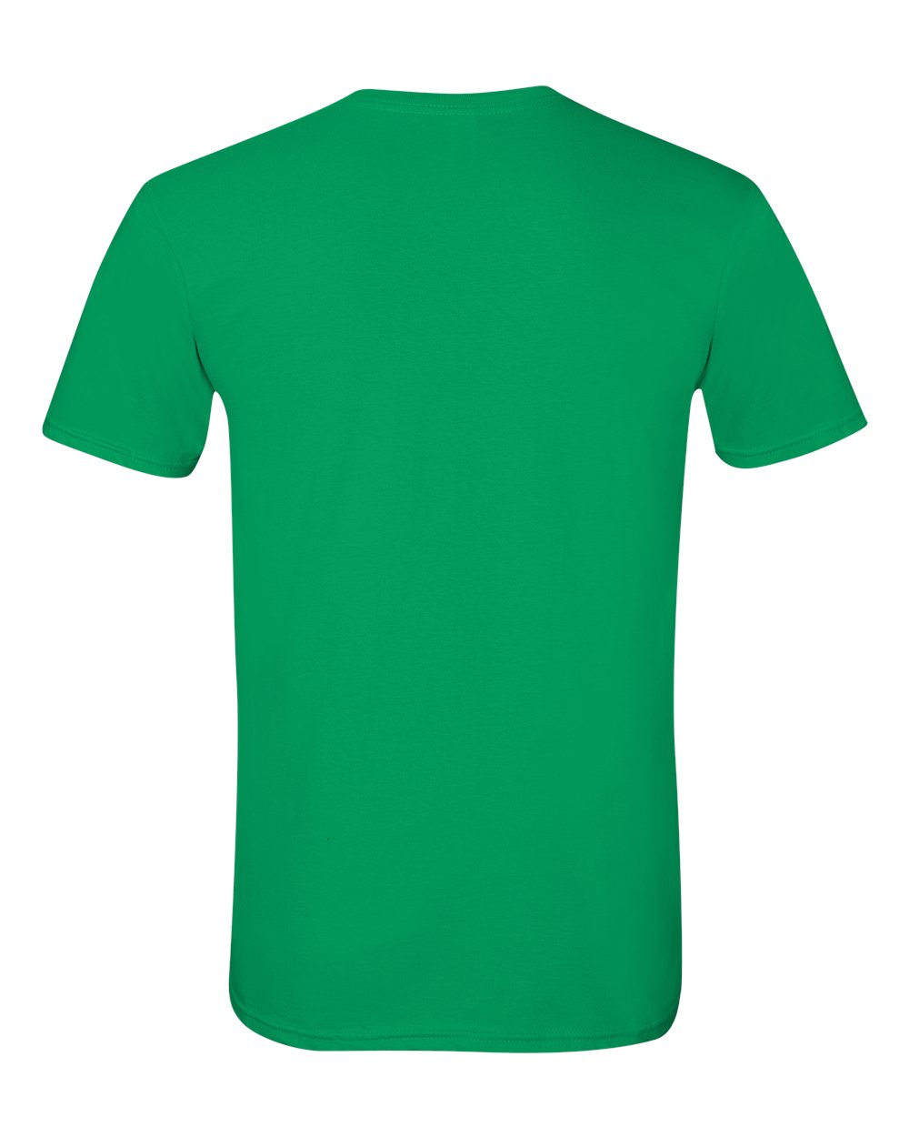 Men's Softstyle® T-Shirt - Back - B00660203 - Irish Green
