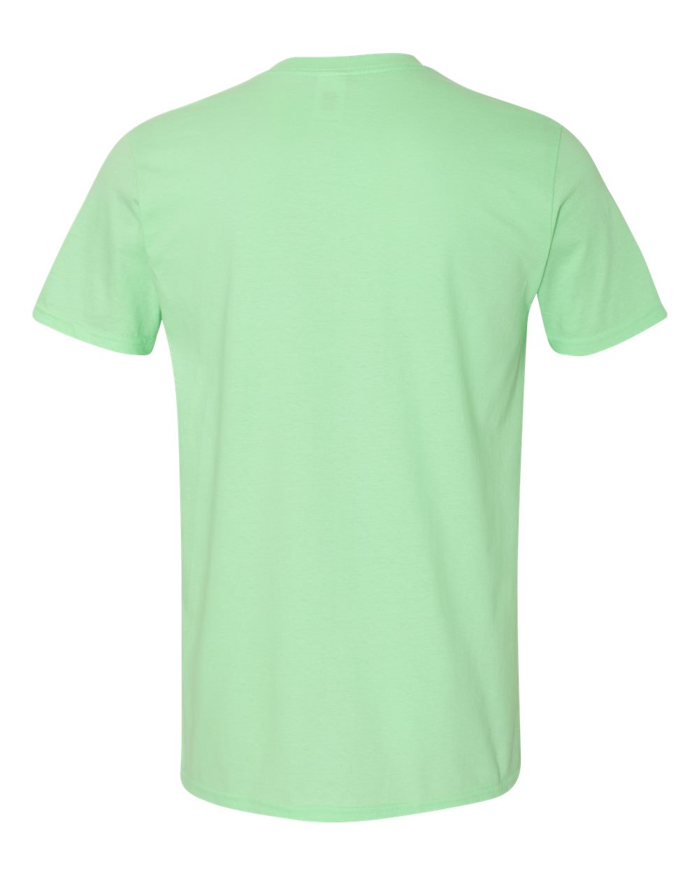 Men's Softstyle® T-Shirt - Back - B00660233 - Mint Green