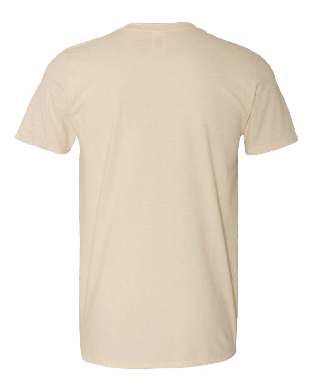 Men's Softstyle® T-Shirt - Back - B00660243 - Natural