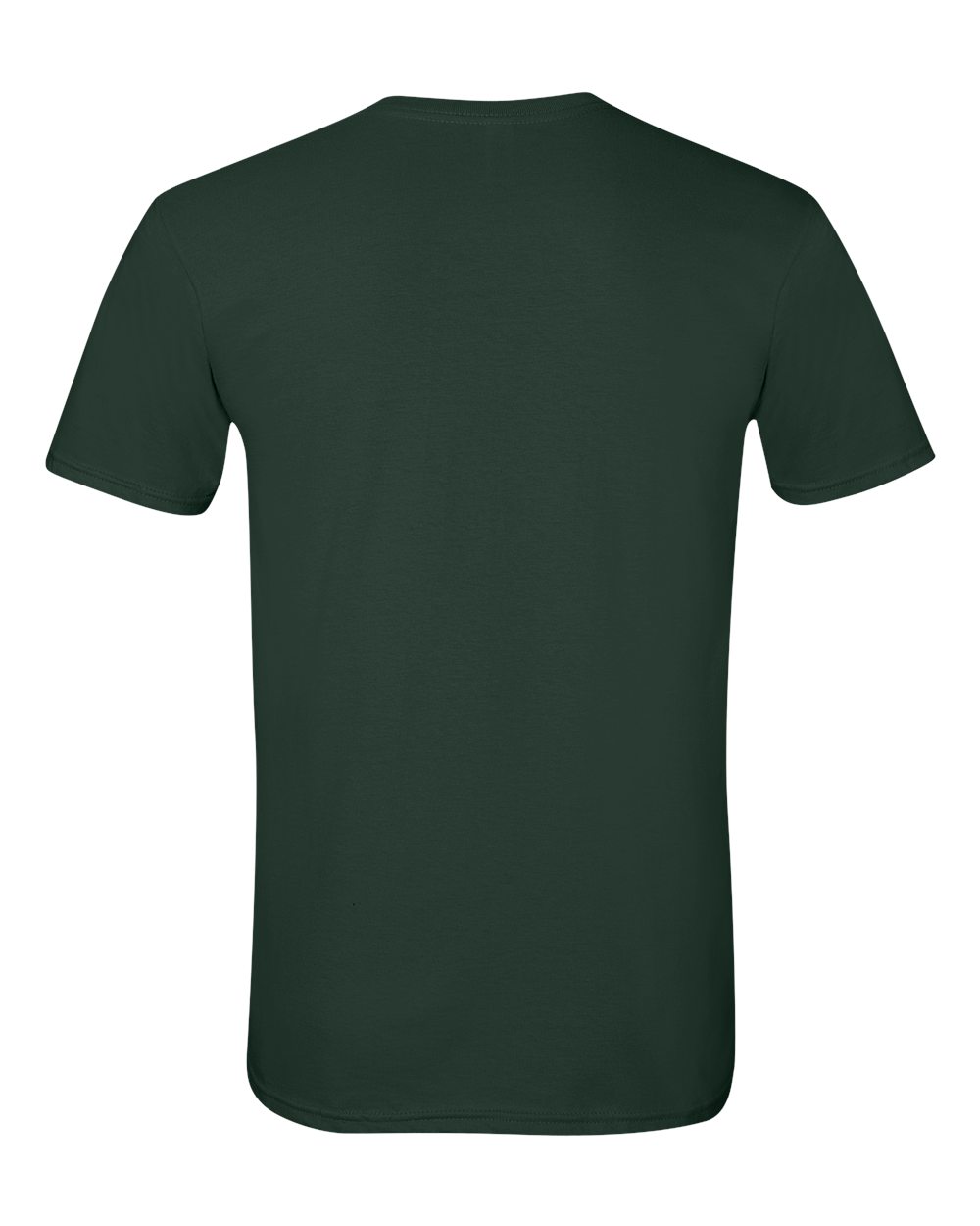 Men's Softstyle® T-Shirt - Back - B00660543 - Forest