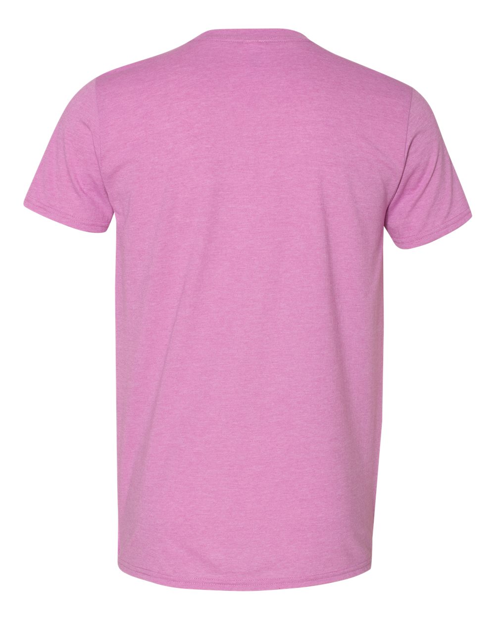 Men's Softstyle® T-Shirt - Back - B00660573 - Heather Radiant Orchid