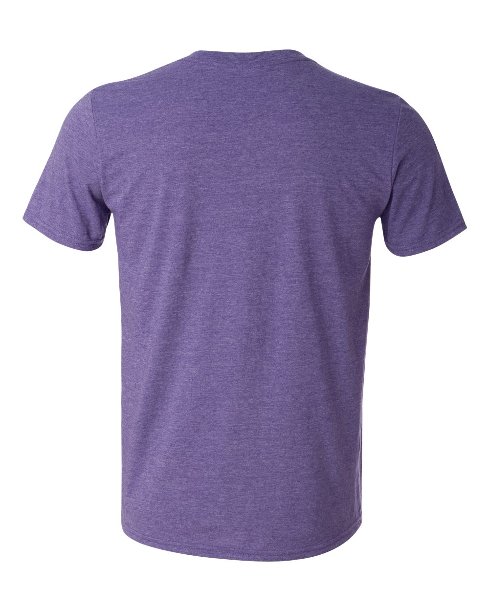 Men's Softstyle® T-Shirt - Back - B00660673 - Heather Purple