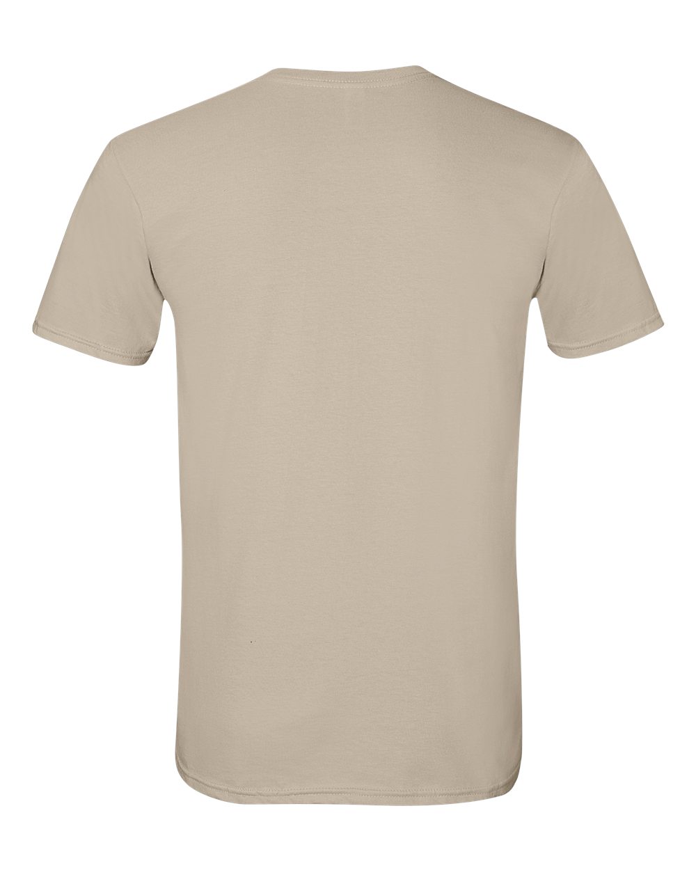 Men's Softstyle® T-Shirt - Back - B00660733 - Sand