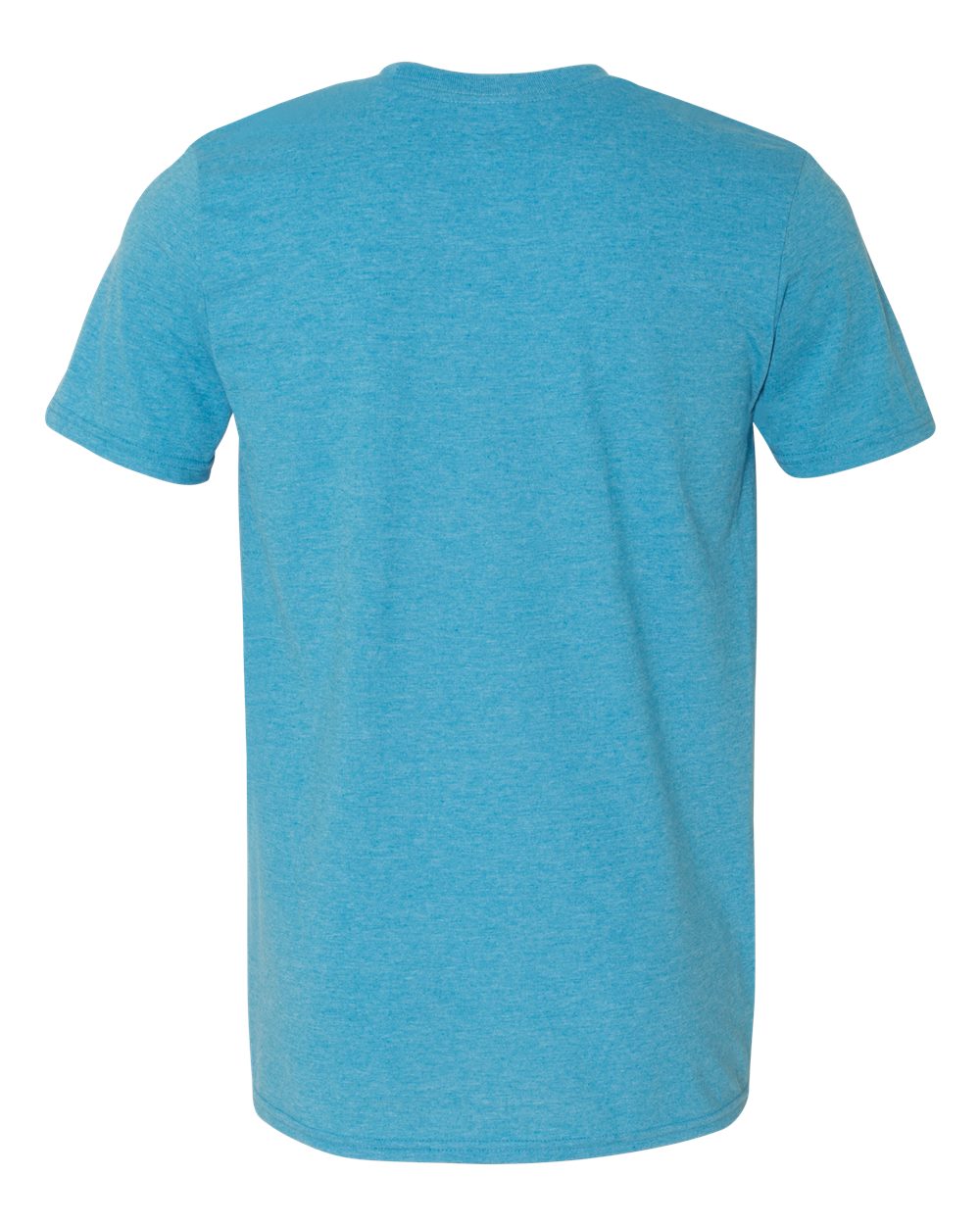 Men's Softstyle® T-Shirt - Back - B00660773 - Heather Sapphire