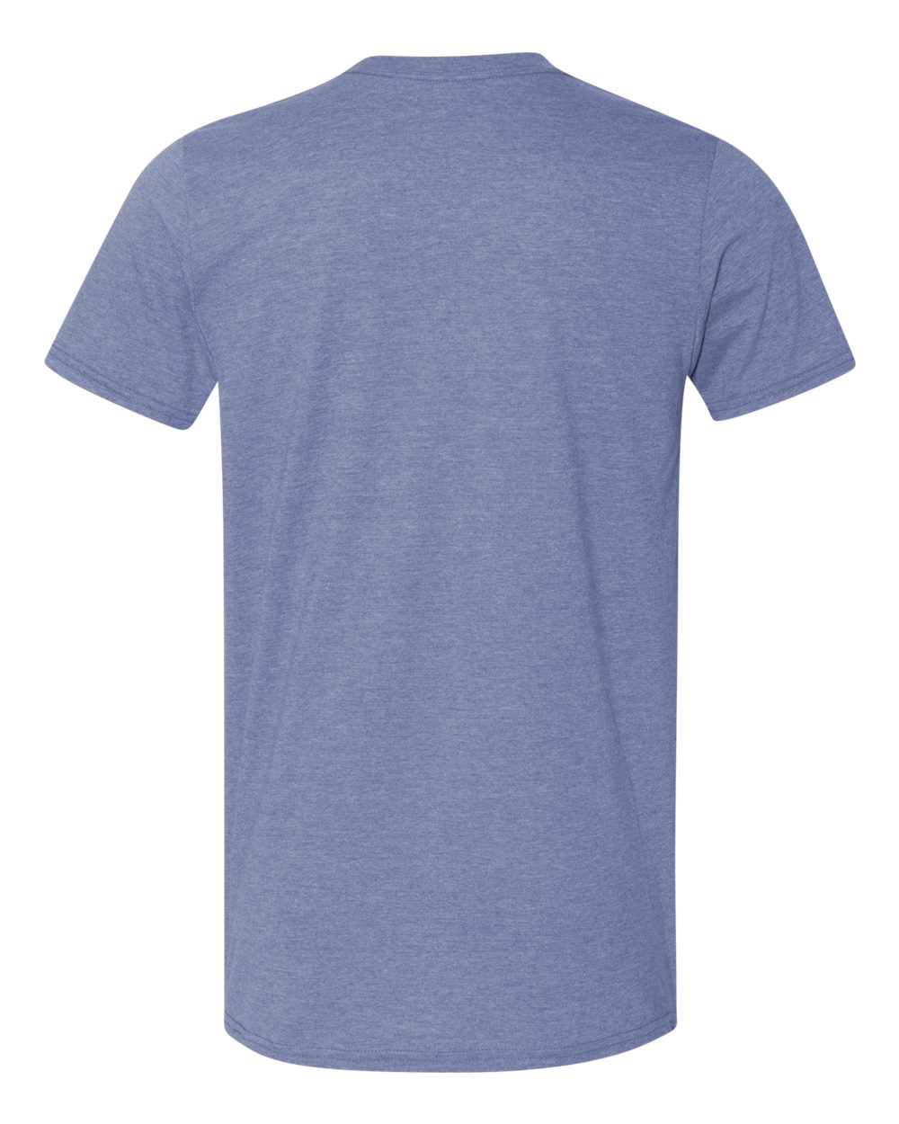 Men's Softstyle® T-Shirt - Back - B00660973 - Heather Indigo