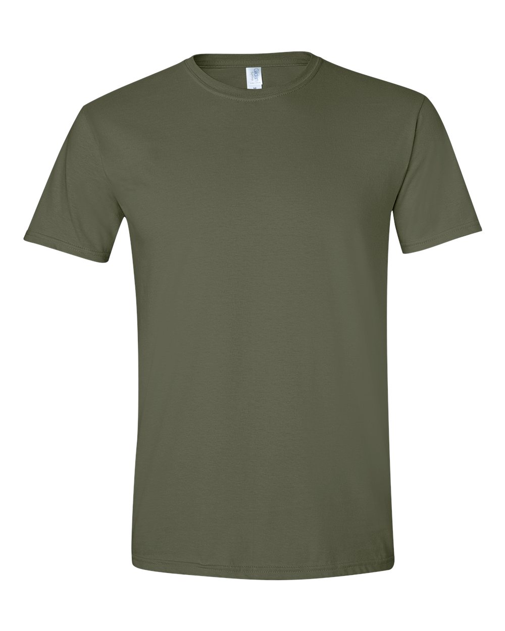 Men's Softstyle® T-Shirt - Front - B00660063 - Military Green