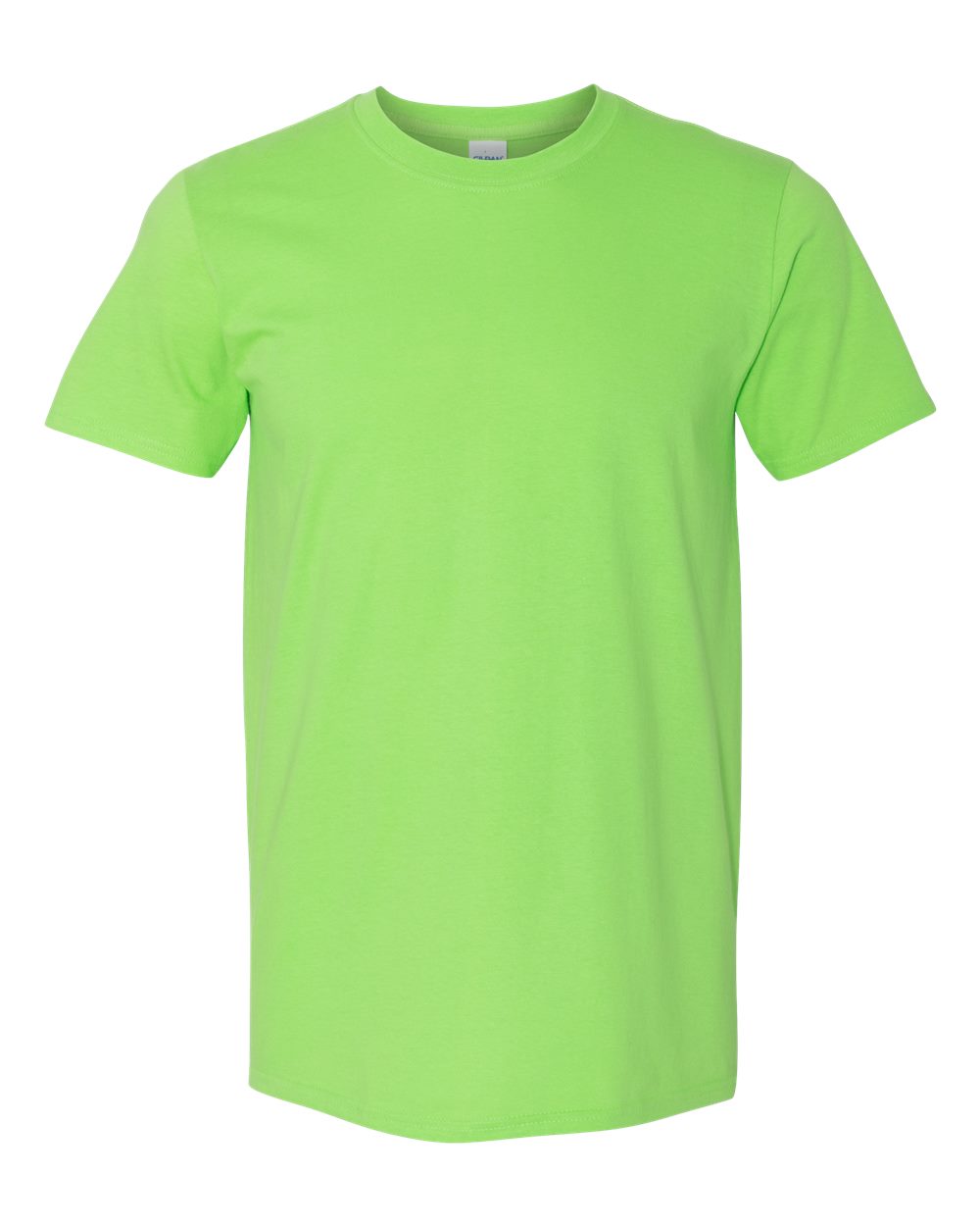 Men's Softstyle® T-Shirt - Front - B00660183 - Lime