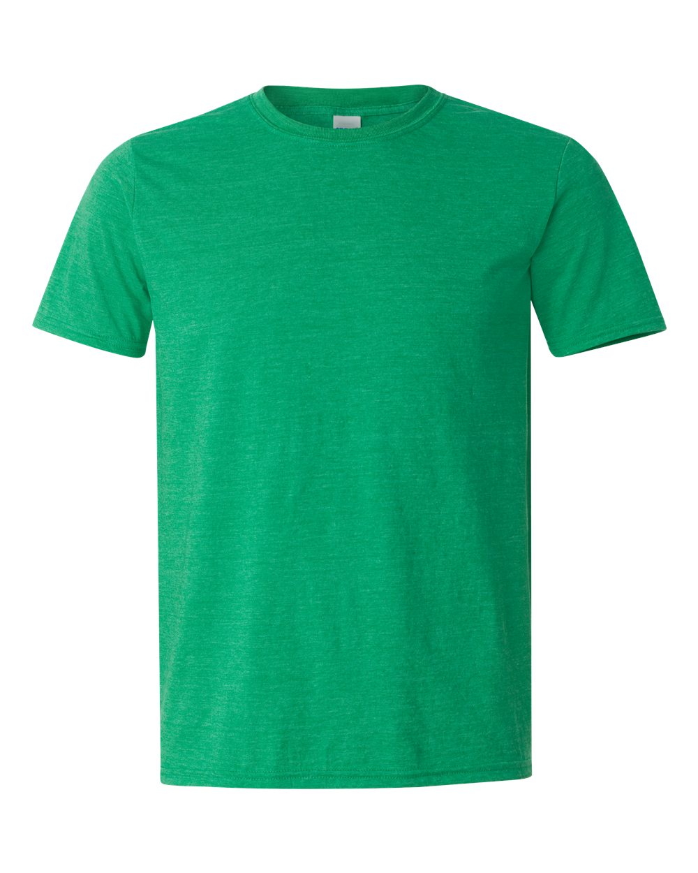 Men's Softstyle® T-Shirt - Front - B00660213 - Heather Irish Green