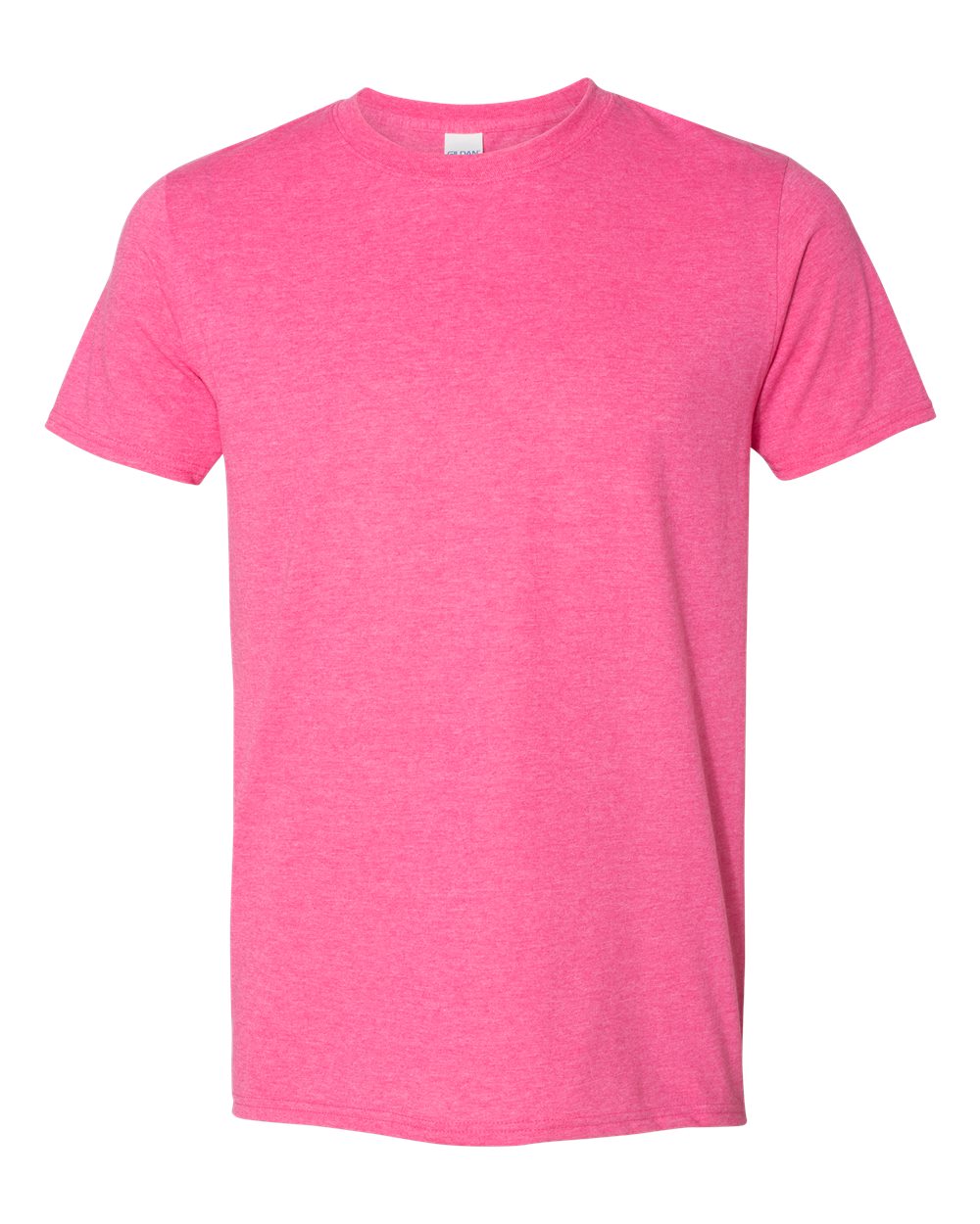 Men's Softstyle® T-Shirt - Front - B00660633 - Heather Heliconia