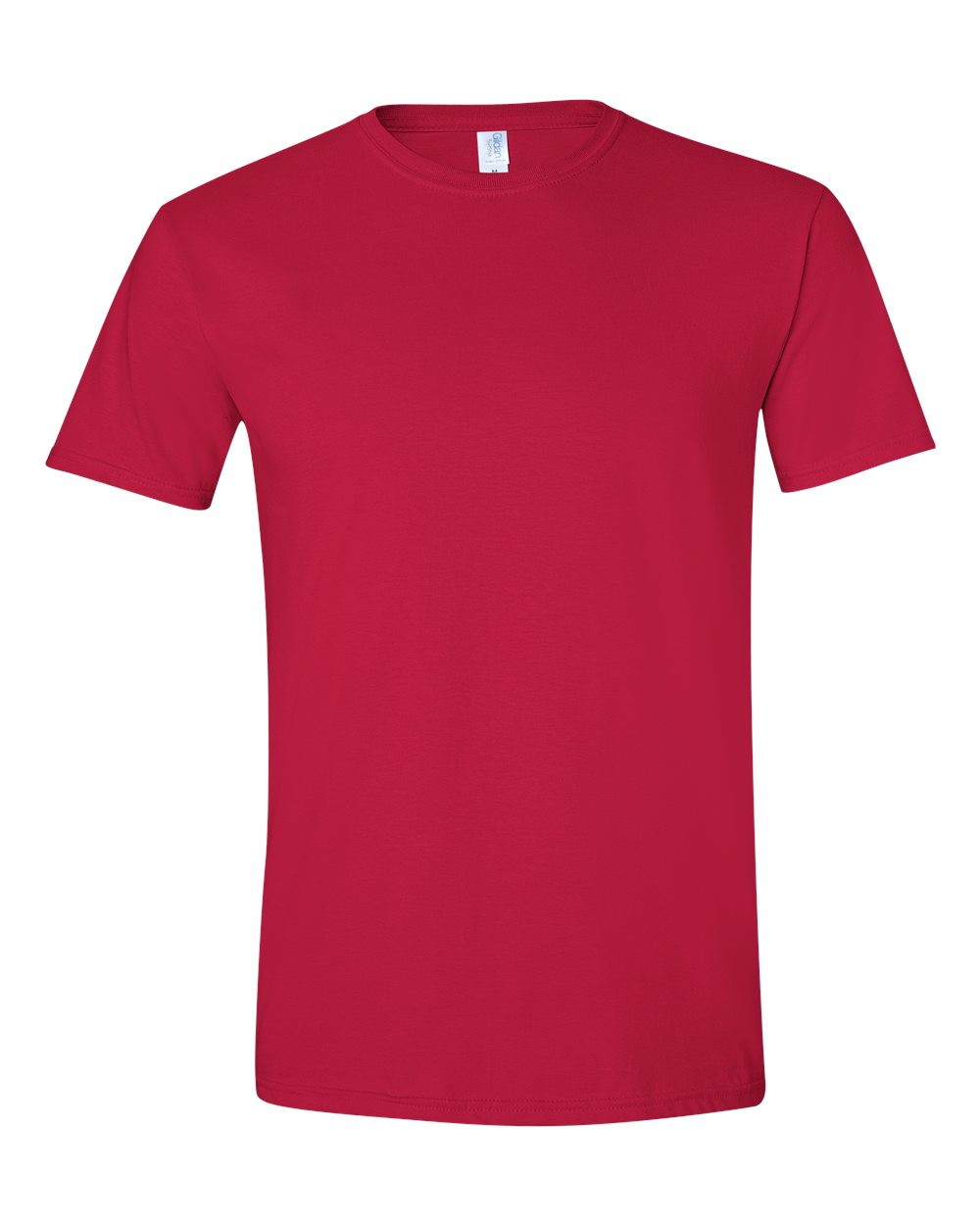 Men's Softstyle® T-Shirt - Front - B00660703 - Cherry Red