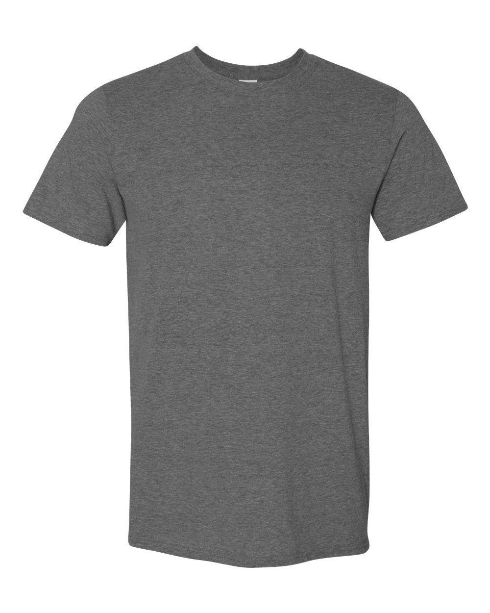 Men's Softstyle® T-Shirt - Front - B00660822 - Heather Dark Grey