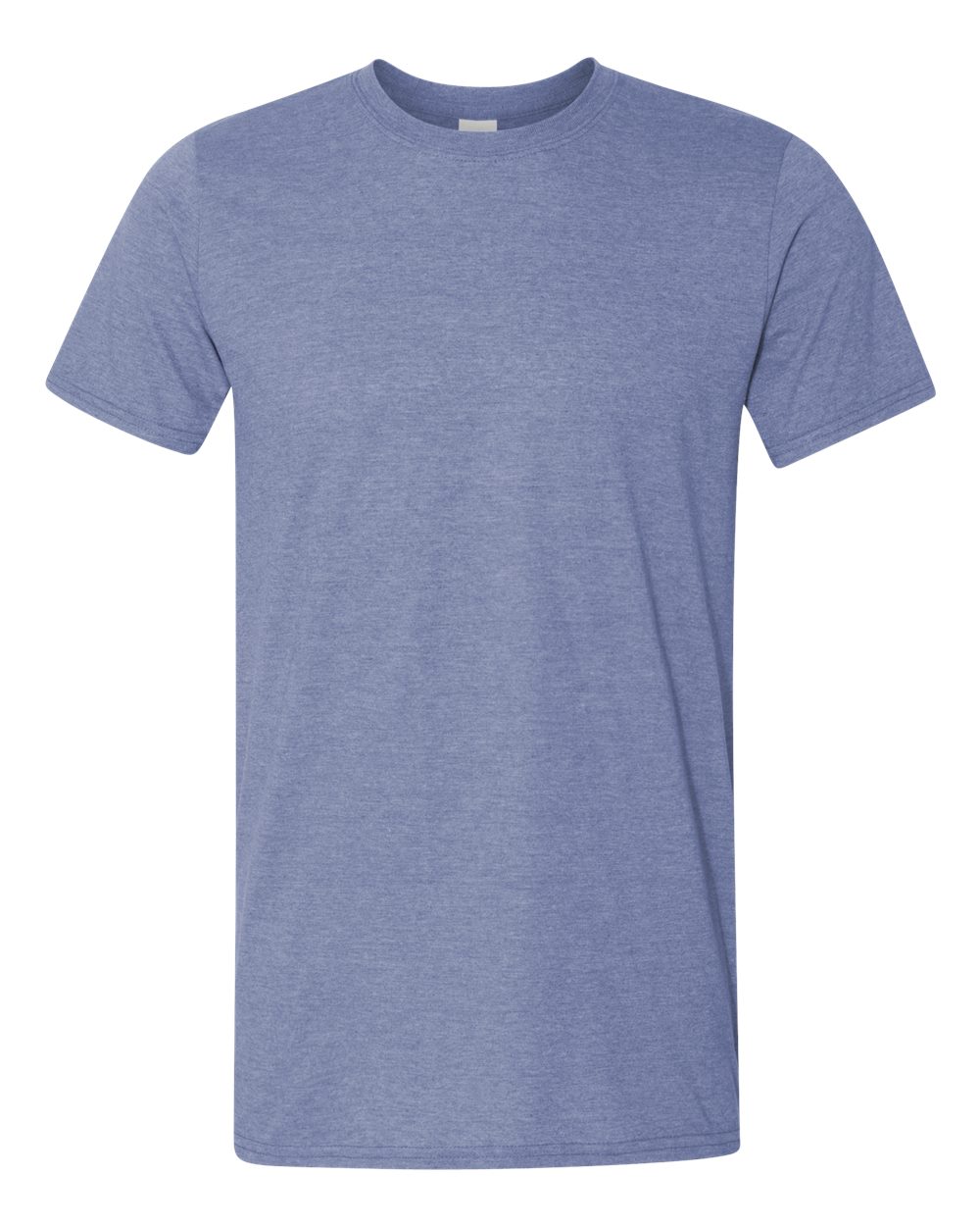 Men's Softstyle® T-Shirt - Front - B00660973 - Heather Indigo