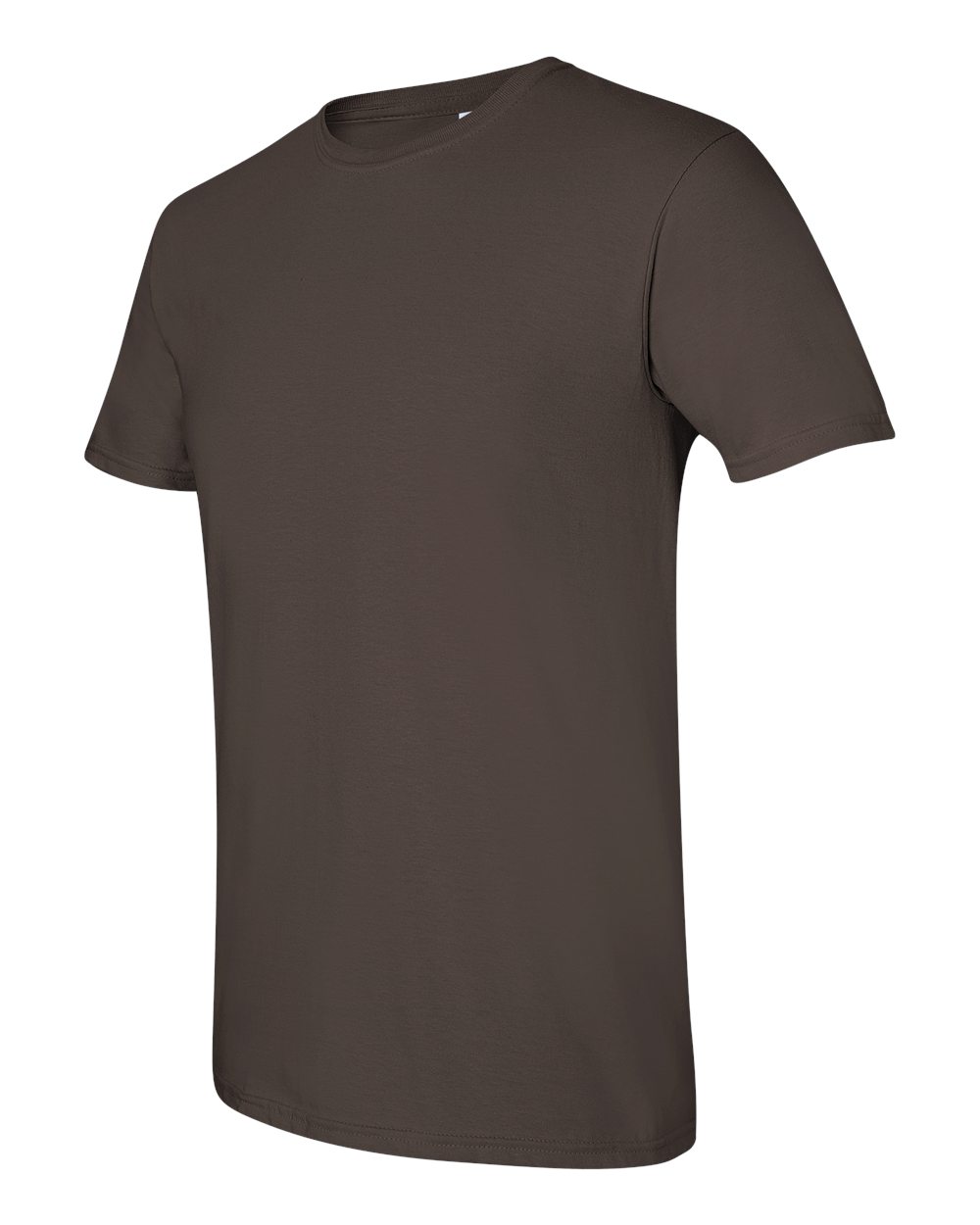 Men's Softstyle® T-Shirt - Side - B00660053 - Dark Chocolate